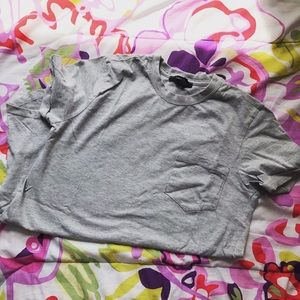 Boxy grey tee